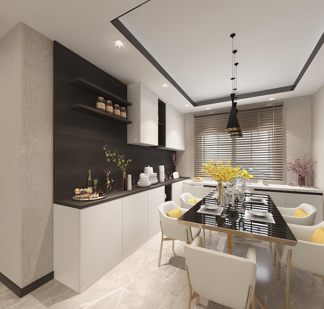 尚宾城 147 平米现代家居局部设计-2