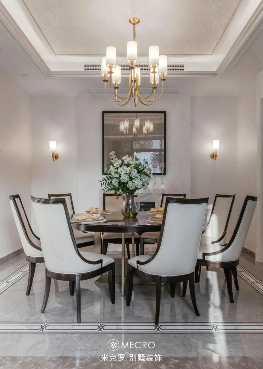 融创·桃花源 650㎡简欧别墅设计丨米克罗别墅装饰-42
