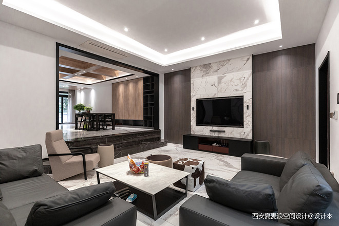 150万元别墅豪宅260平米装修案例-35