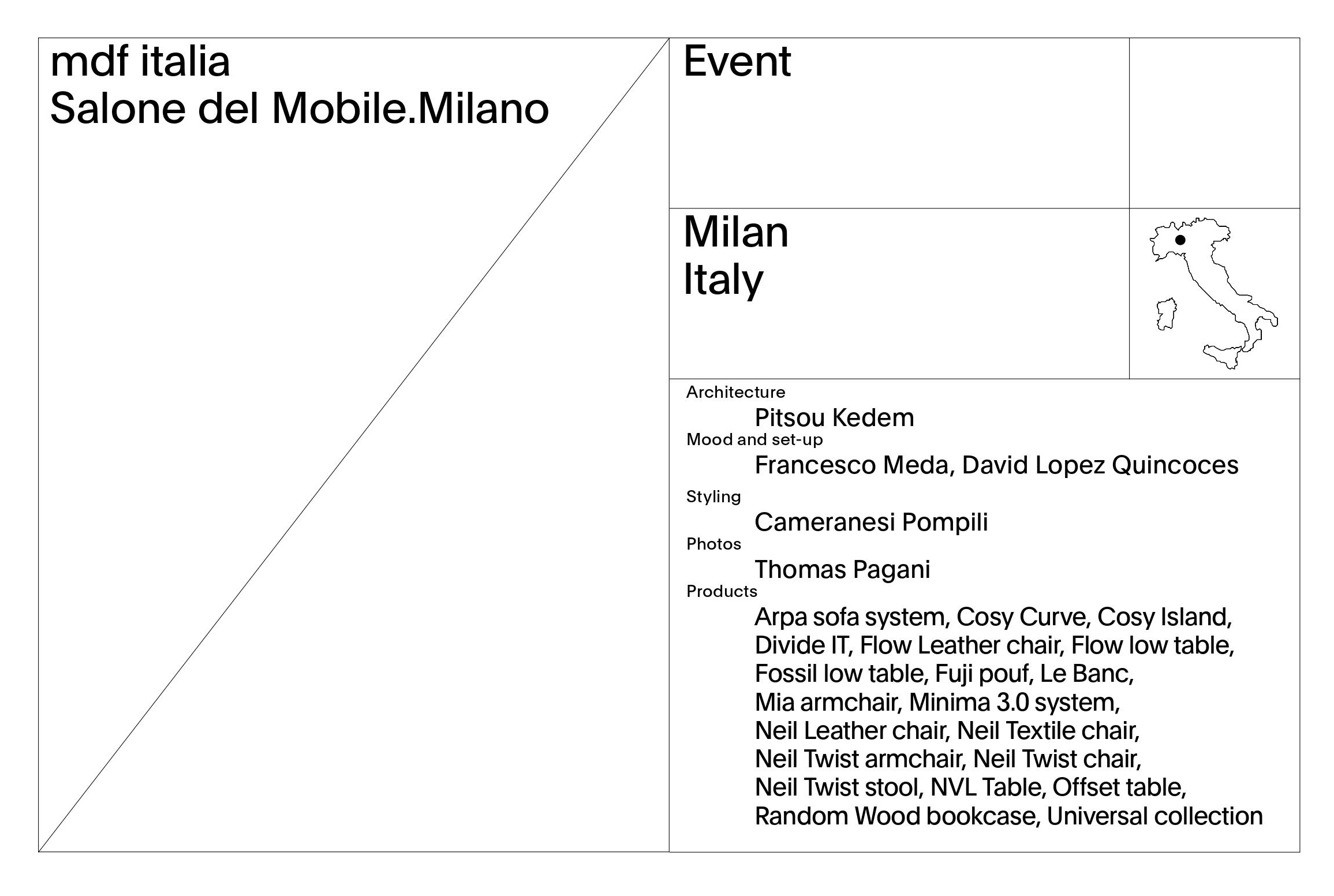 米兰国际家具展 MDF italia 展厅丨意大利丨Pitsou Kedem Architects-31