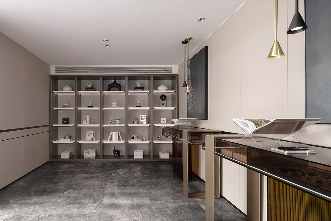 德方圆 | 380㎡现代别墅，轻奢有度，简而不凡！-68