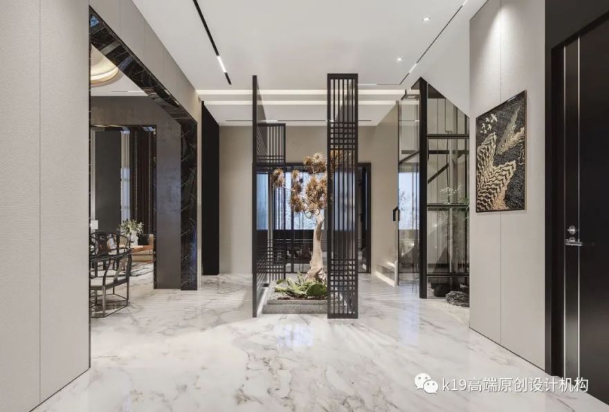 恒大金阳新世界 580㎡新中式独栋别墅丨K·19 高端原创设计机构-13