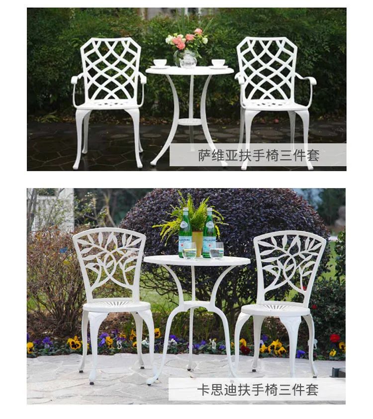 多伦多萨瓦纳铸铝桌椅组合 | 户外空间的新风尚-4