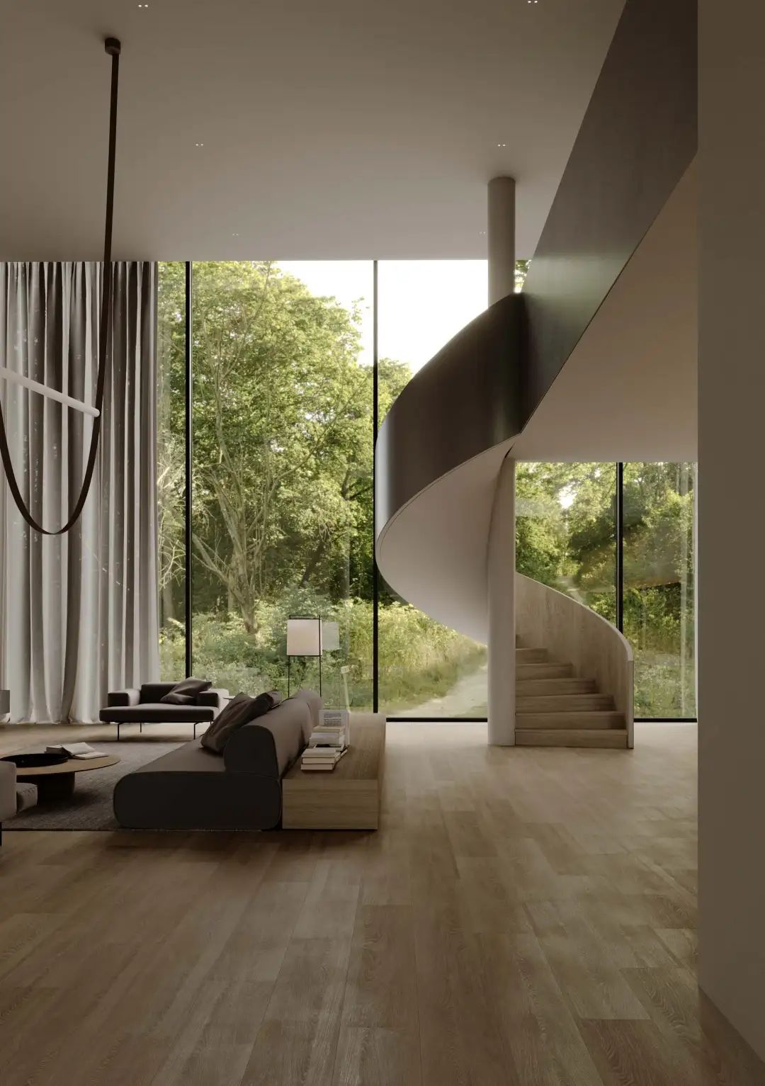 瑞典森林别墅丨Aleksandra Shevchenko-56