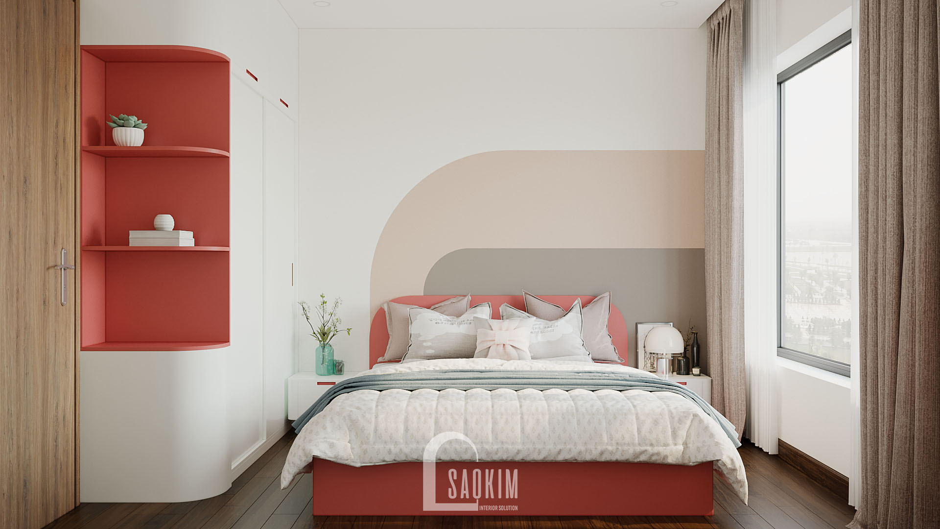 Vinhomes Ocean Park 公寓室内设计丨越南河内丨Sao Kim 有限公司-11