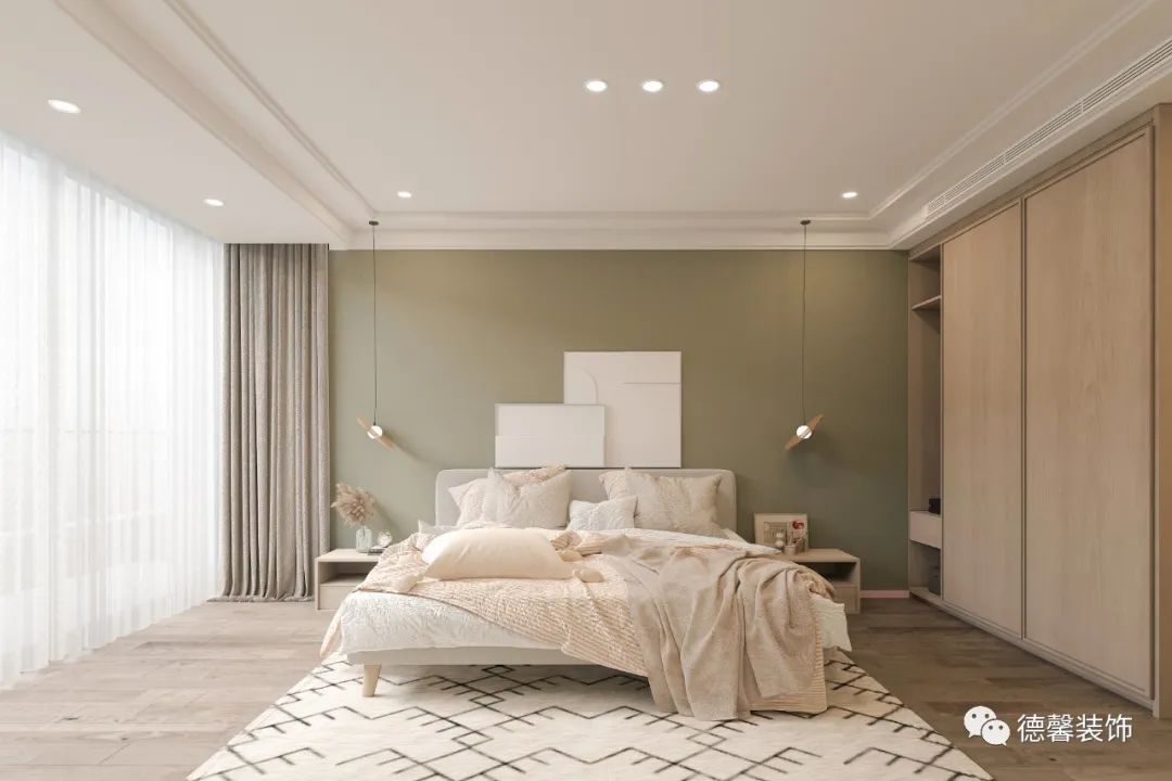 玖珑湖美式浪漫别墅丨德馨装饰-31