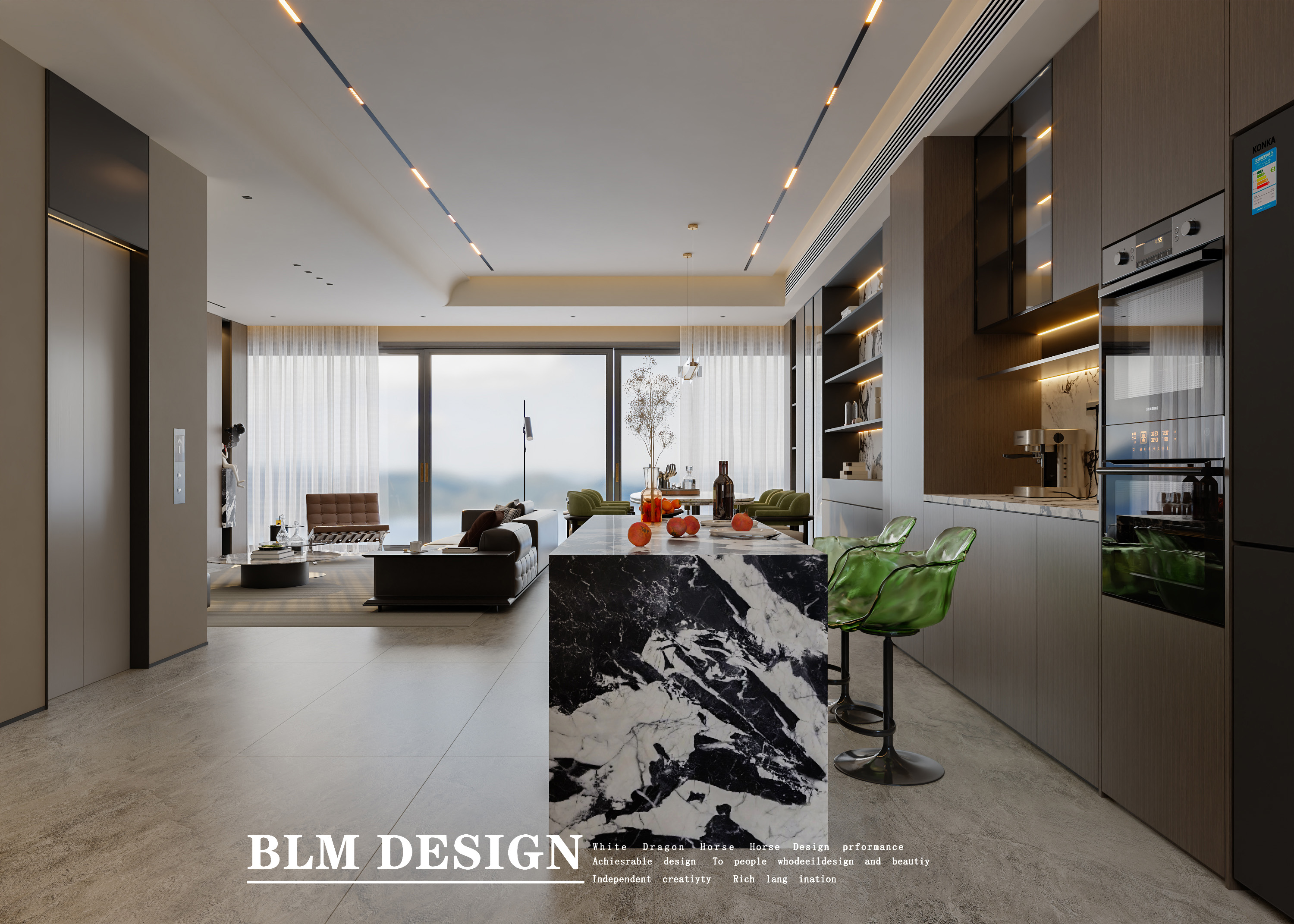 意式轻奢效果图案例-8