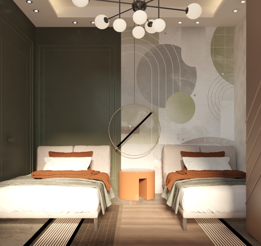 现代小型家庭别墅设计丨埃及开罗-32