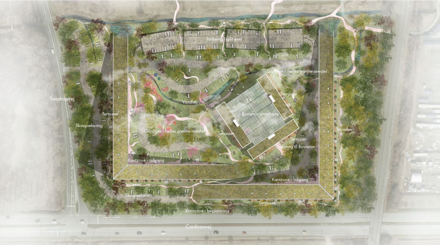 青山；绿山（可结合具体语境理解，如果指特定地名可音译为格林希尔斯 ） 丨Danielsen Architecture A,S-25