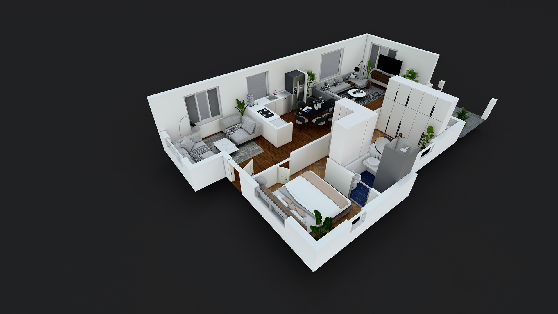 3D Floor plan designs-18