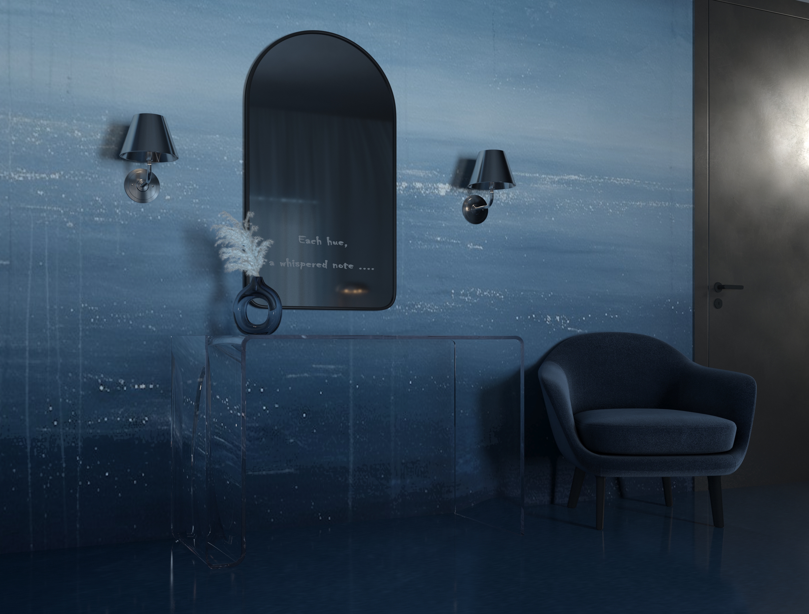 A Tale of Art -Nocturne (blue &silver) Suite-56