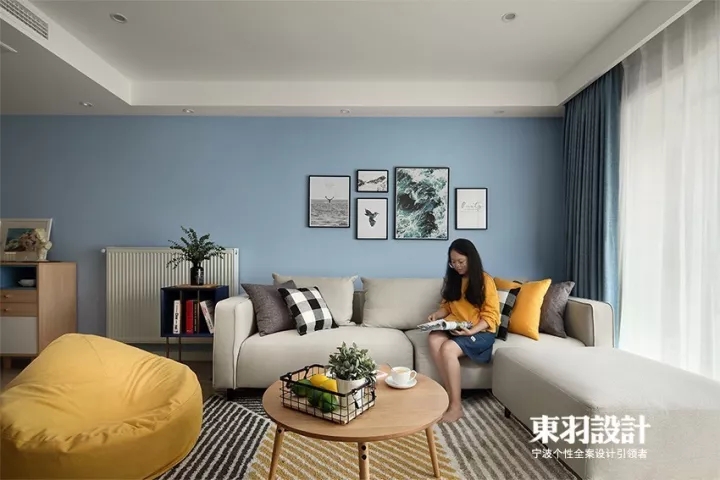 东羽设计 | 新外滩壹号140㎡北欧风-10