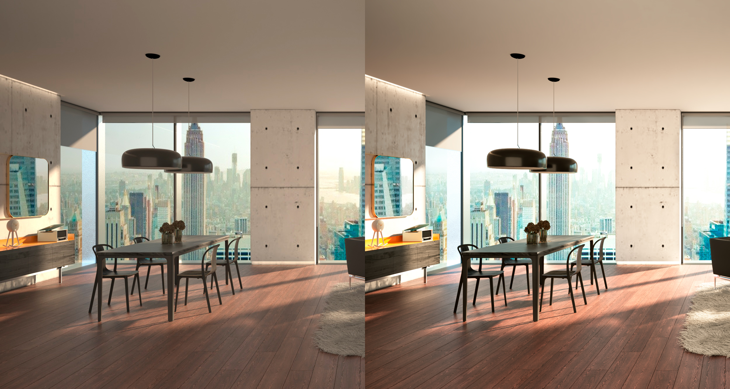 3D建筑信息图室内空间建模与渲染项目-8