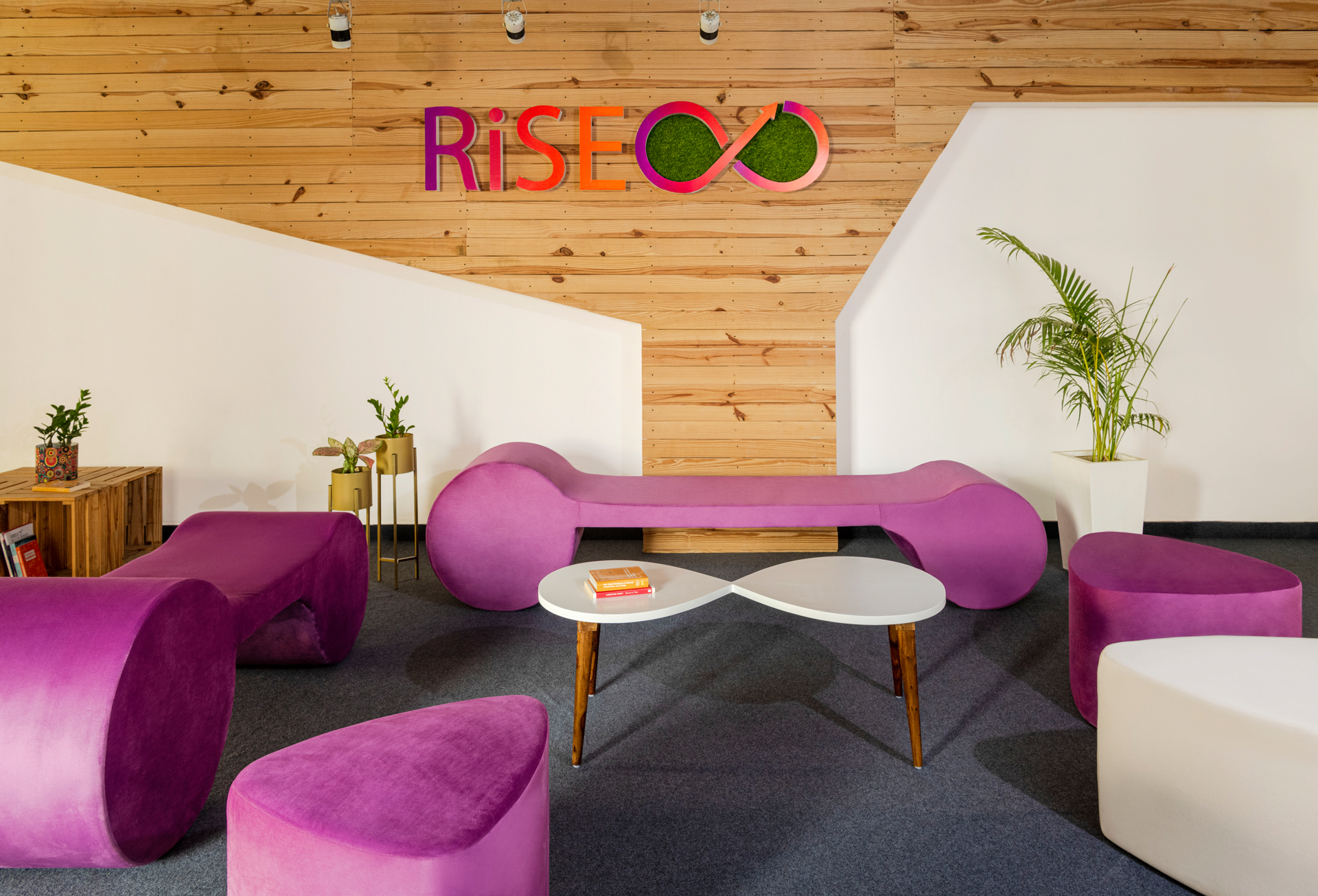 无限循环的现代办公室设计丨印度丨Studio Meraki-17