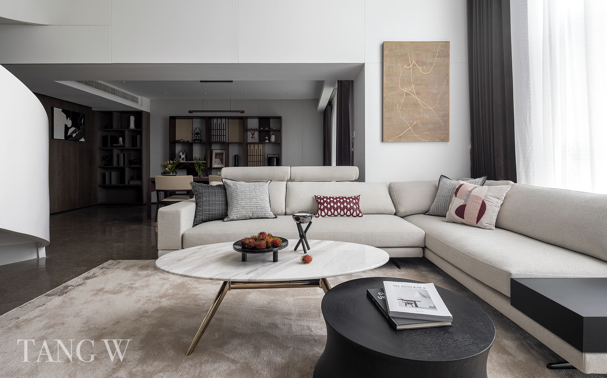 野风·现代名苑丨中国杭州丨Tang W 建筑空间摄影-17