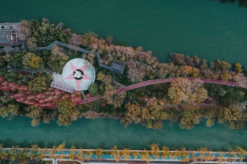 济南银丰国泰江悦项目售楼处丨中国济南丨万景百年室内设计-7