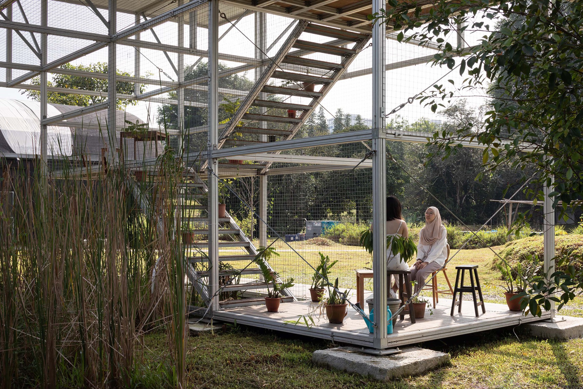 绿色阿戈拉亭丨新加坡丨Spatial Anatomy-12