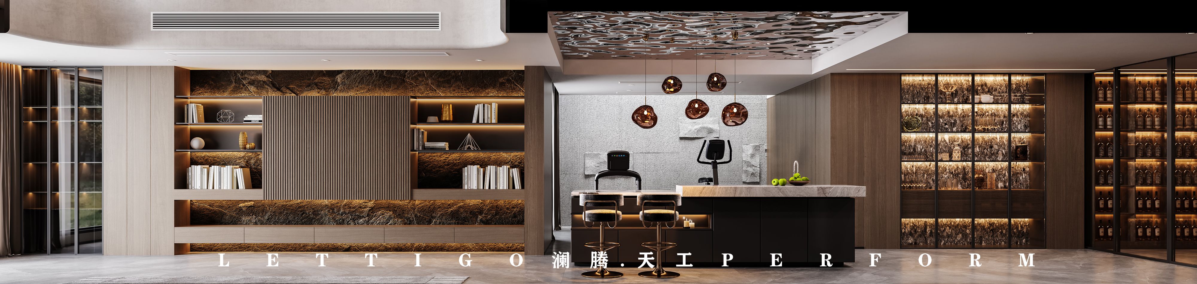 一稿过的现代别墅设计方案-1