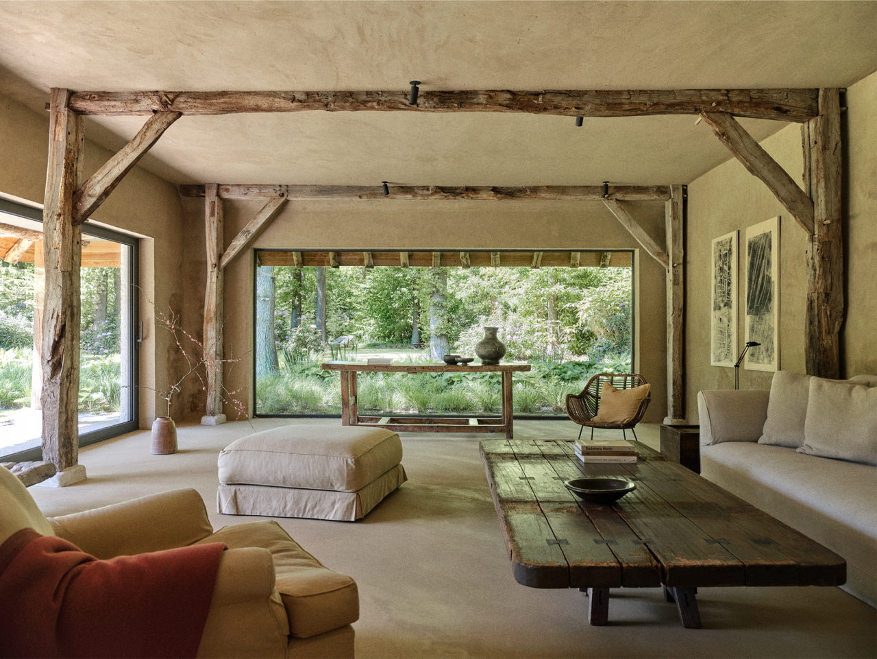 比利时乡村住宅改造项目丨比利时设计师Axel Vervoordt,日本建筑师三木达郎-7