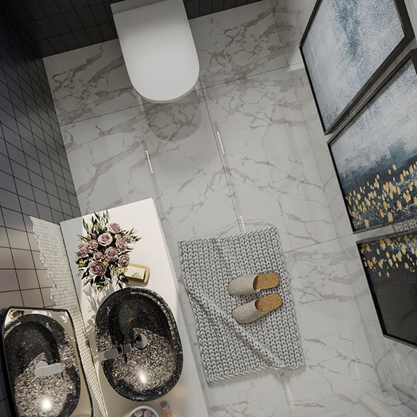 现代浴室设计集丨沙特阿拉伯丨Dezane 工作室-3