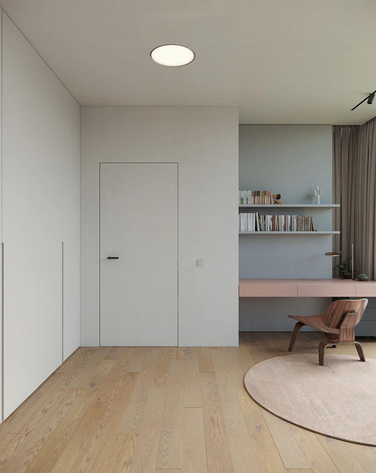 132 平米异形空间住宅设计丨Viktor Serhey 和 DUDES Architects-34