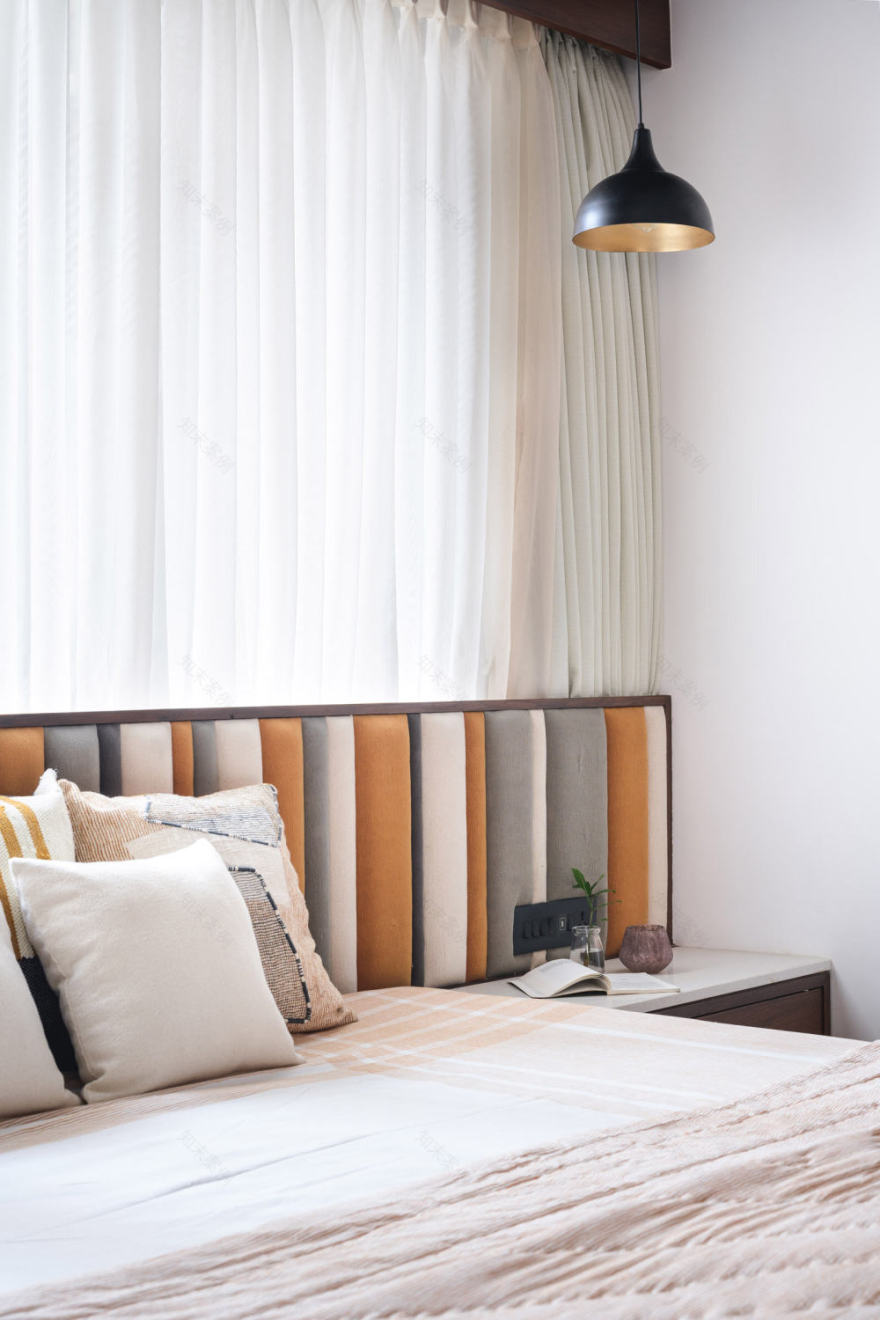 印度家庭公寓设计丨Veeram Shah-43