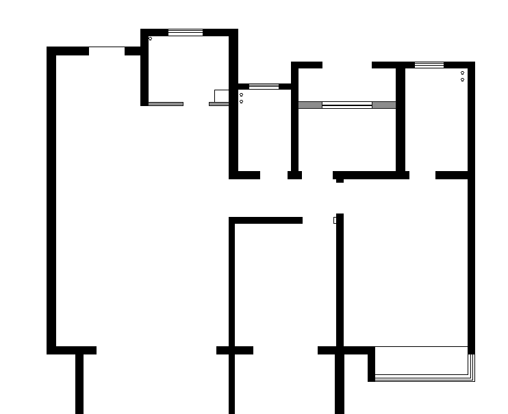 135㎡现代极简家居设计-36