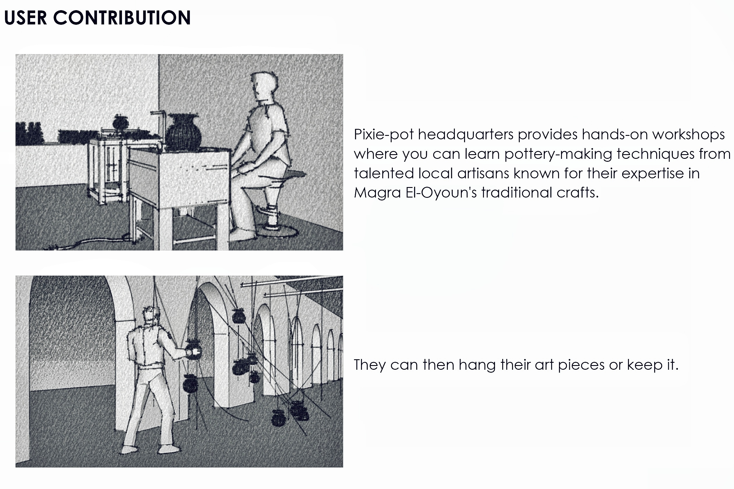 精灵罐;小精灵罐(注:PIXIE有小精灵、精灵之意 ,POTS是罐子的复数形式,结合常见命名风格有以上较合理的翻译,但如果有特定背景,可能需要更贴合的译法) 丨开罗大学工程学院建筑系学生(推测)-11