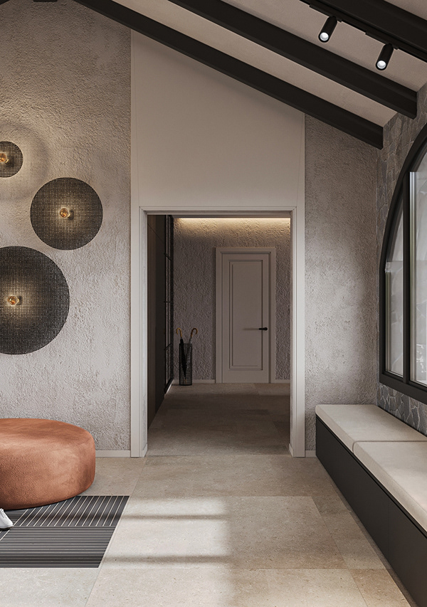三层住宅室内外设计项目丨西班牙巴塞罗那-11