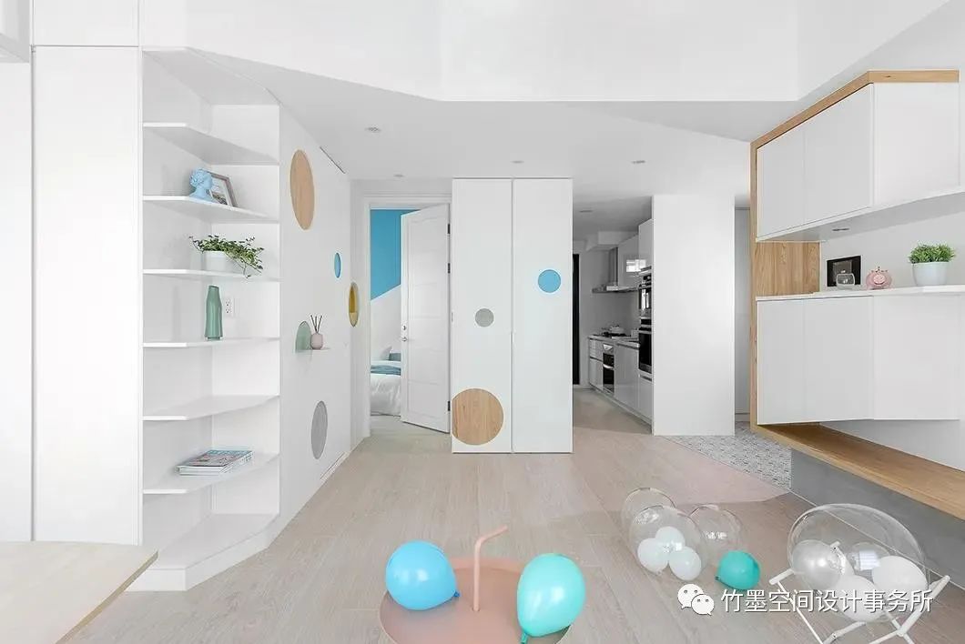 北欧风家居设计,色彩与甜蜜的梦幻之旅-68