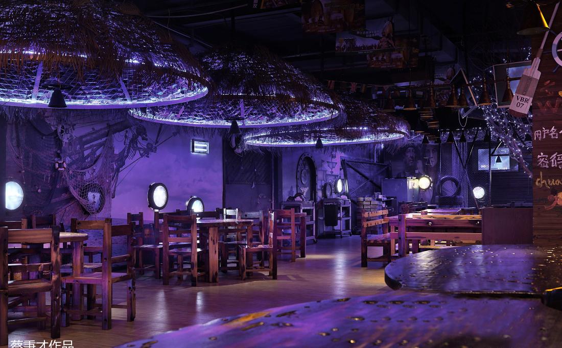 船动力烤吧 | 狂野团结的海上空间-9