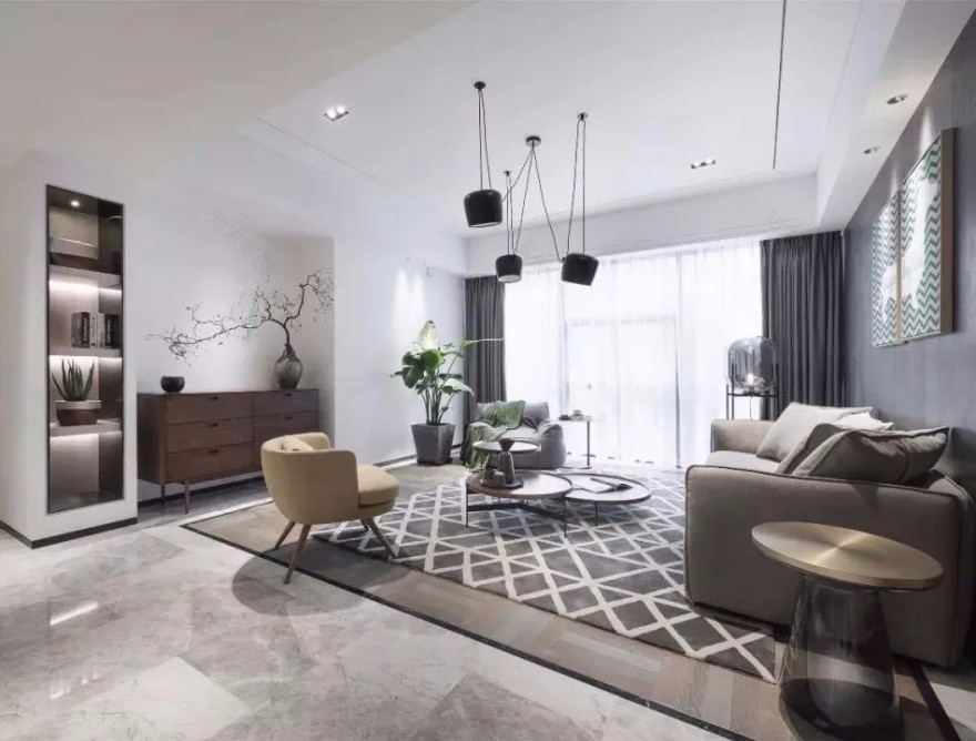 灰白色系极简美宅 | 沃克豪森设计-20