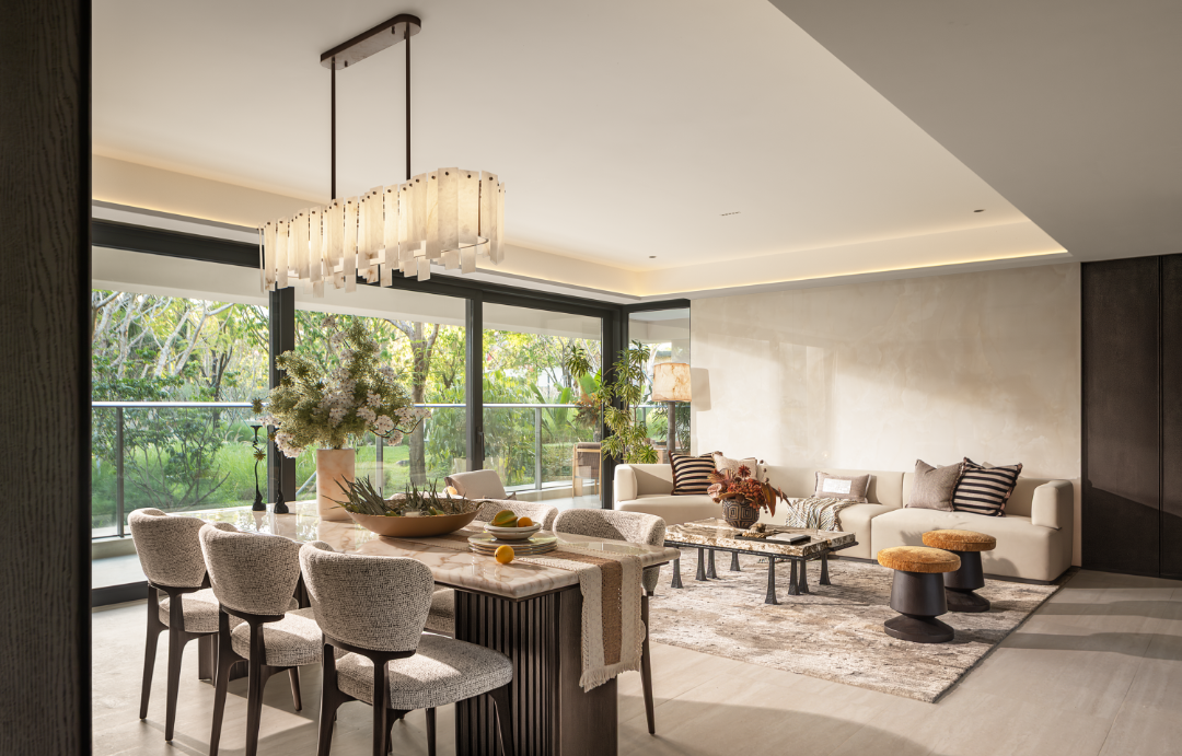 华润置地·三亚观岚二期143㎡,130㎡,110㎡样板间丨中国三亚丨精装设计矩阵纵横,软装设计北京靳朝晖设计-14