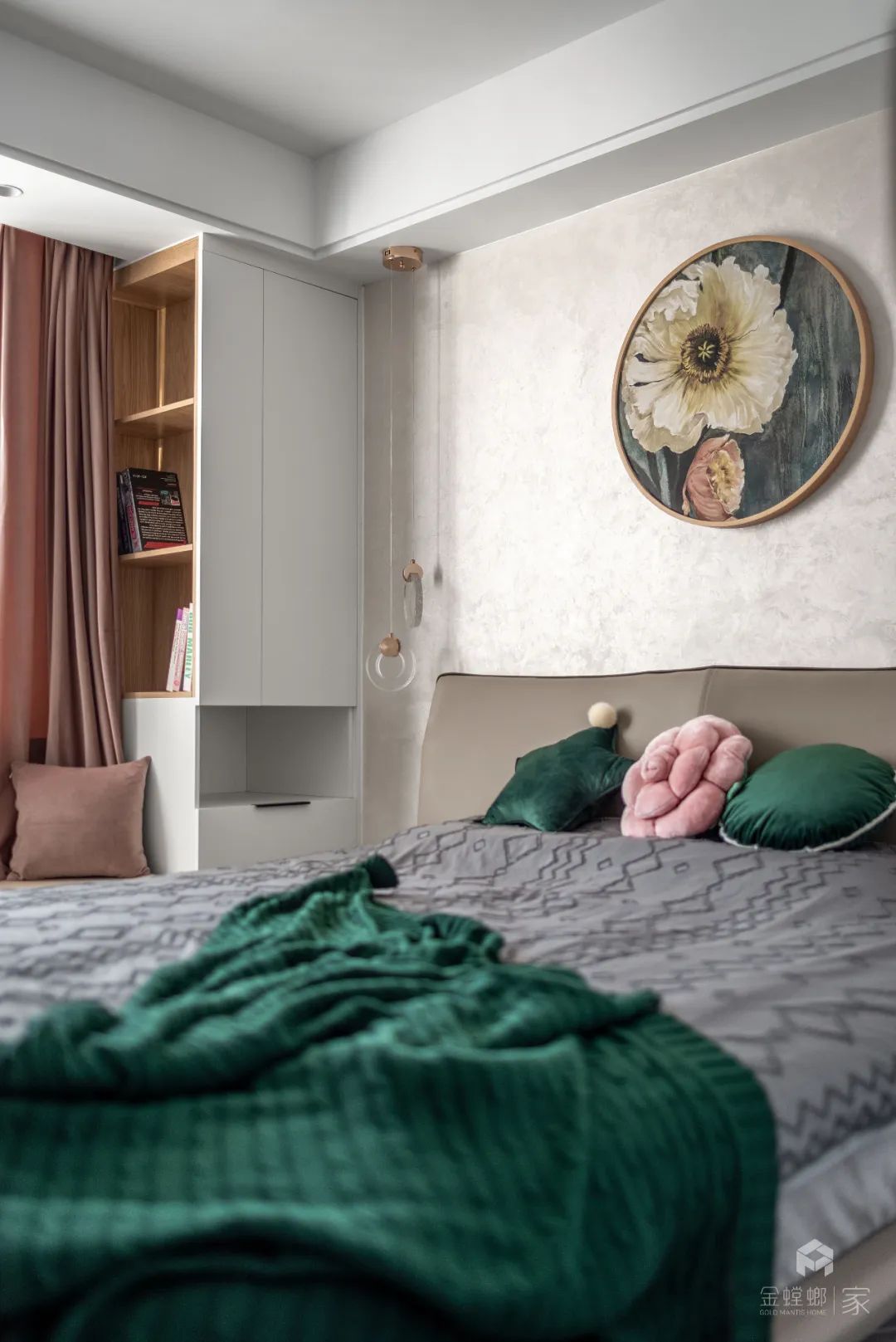 虞景园现代风设计丨金螳螂家常熟店-19