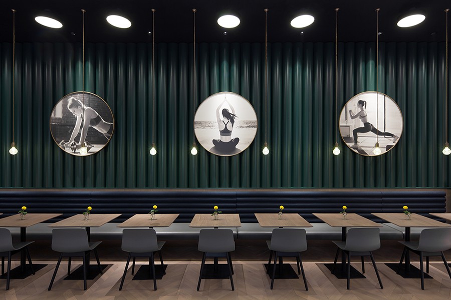 深圳 “ GAGA鲜语 ” 运动健身餐厅  协调亚洲设计-5