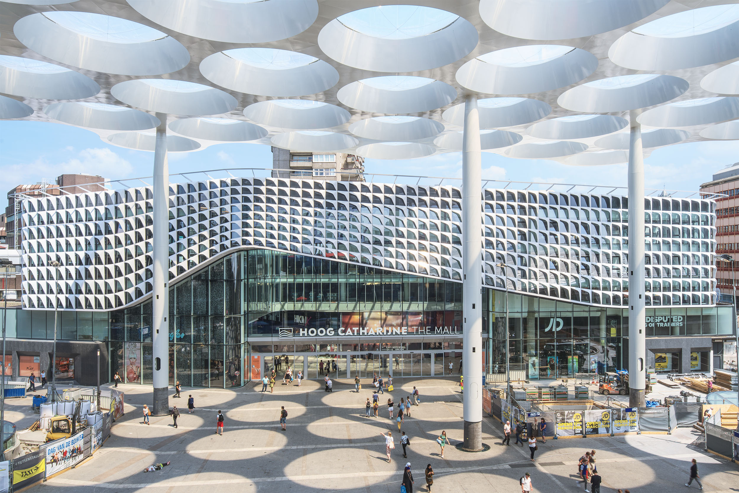 荷兰乌特勒支自行车停车场 | 世界最大规模,绿色出行新地标-14