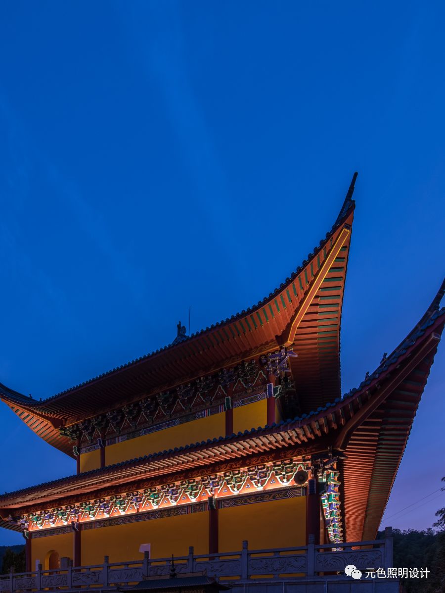 佛 · 光 | 道吾山护国兴华禅寺灯光改造-27