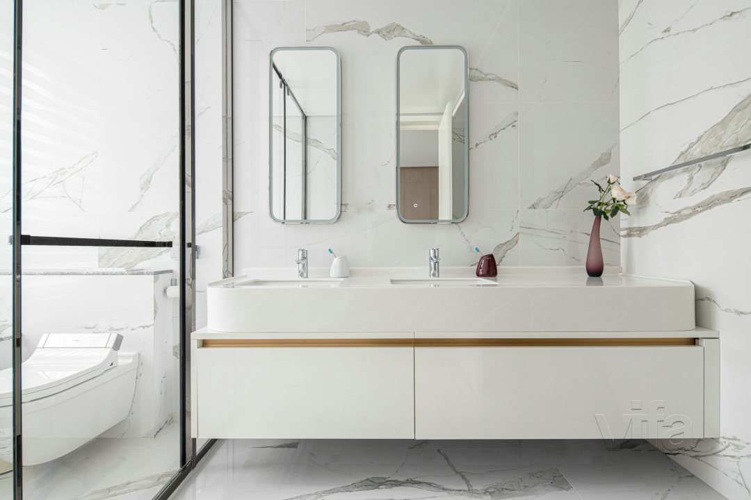 "Vifa 威法"打造精致浴室,钛金灰色调展现未来艺术感-7