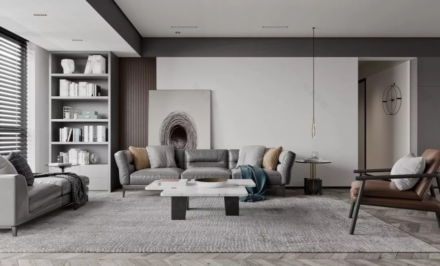 徐东 | 寻找黑与白之间的灰度,打造现代简约优雅家居-2