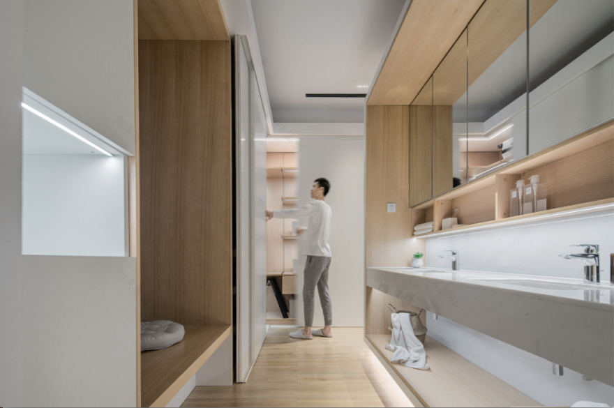 130m²三代同堂之家未来20年的居住样板房-3