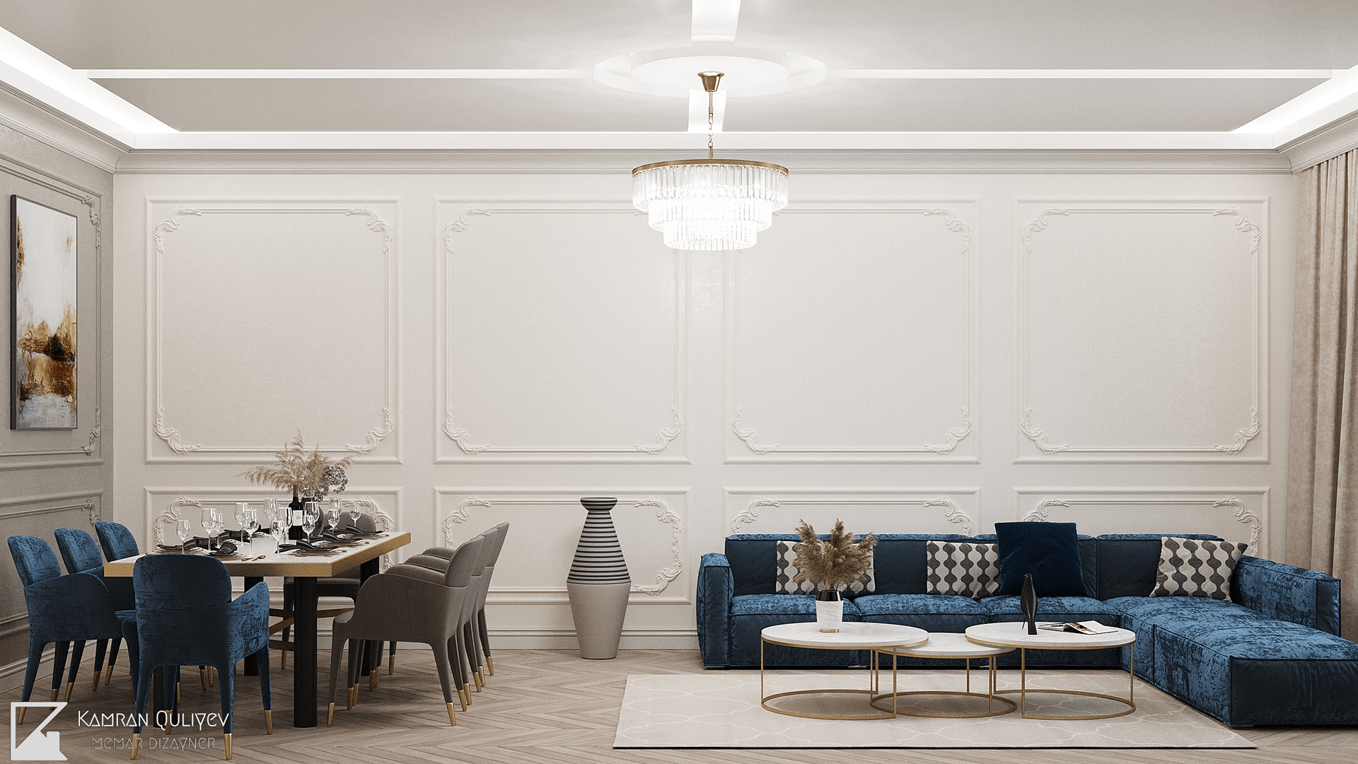 LIVINGROOM 室内设计丨阿塞拜疆丨Kamran Guliyev-20