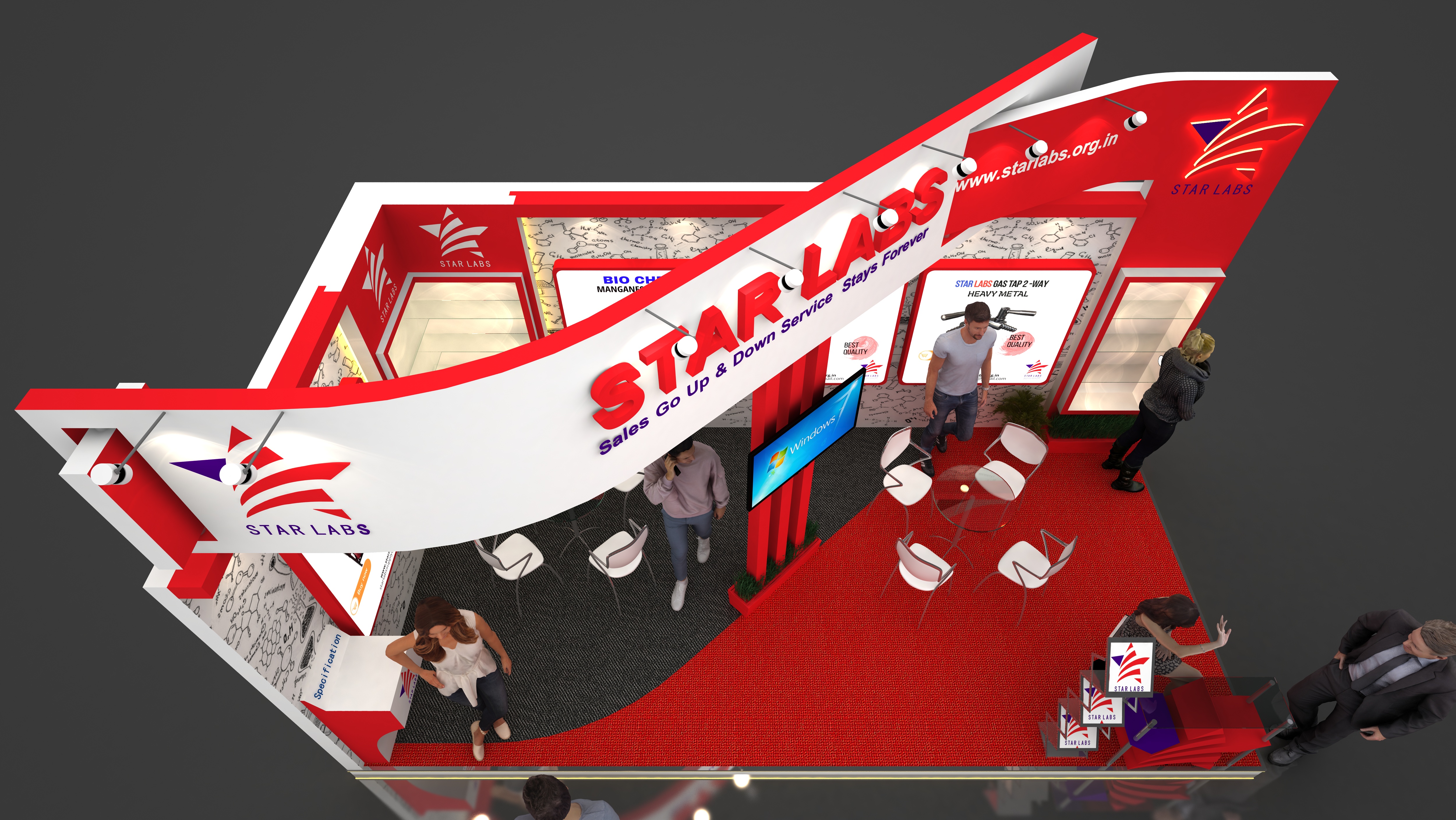 Star Labs Exhibition Stand Design-7