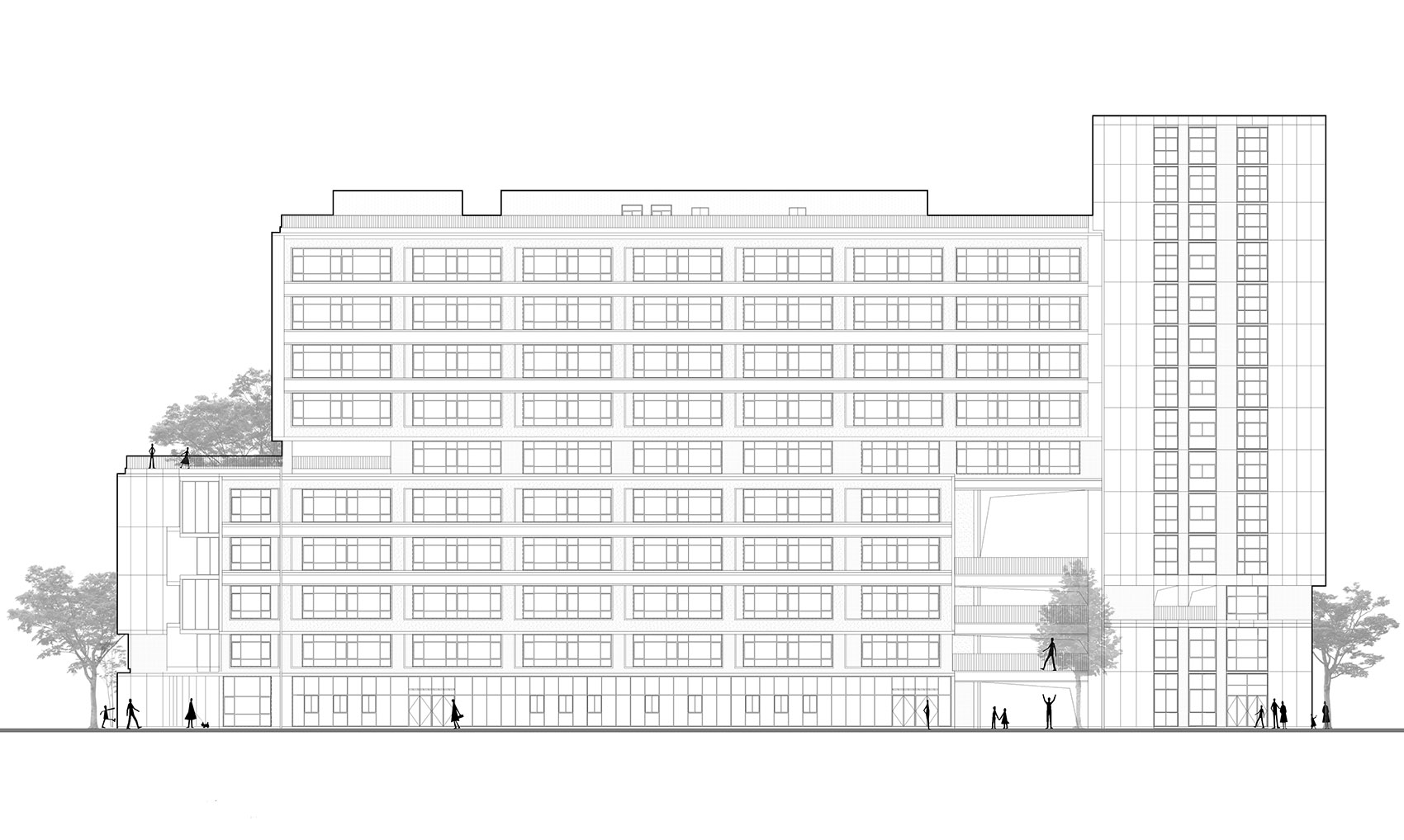 西安高新第一中学（高中部）改扩建丨中国西安丨中国建筑西北设计研究院-158