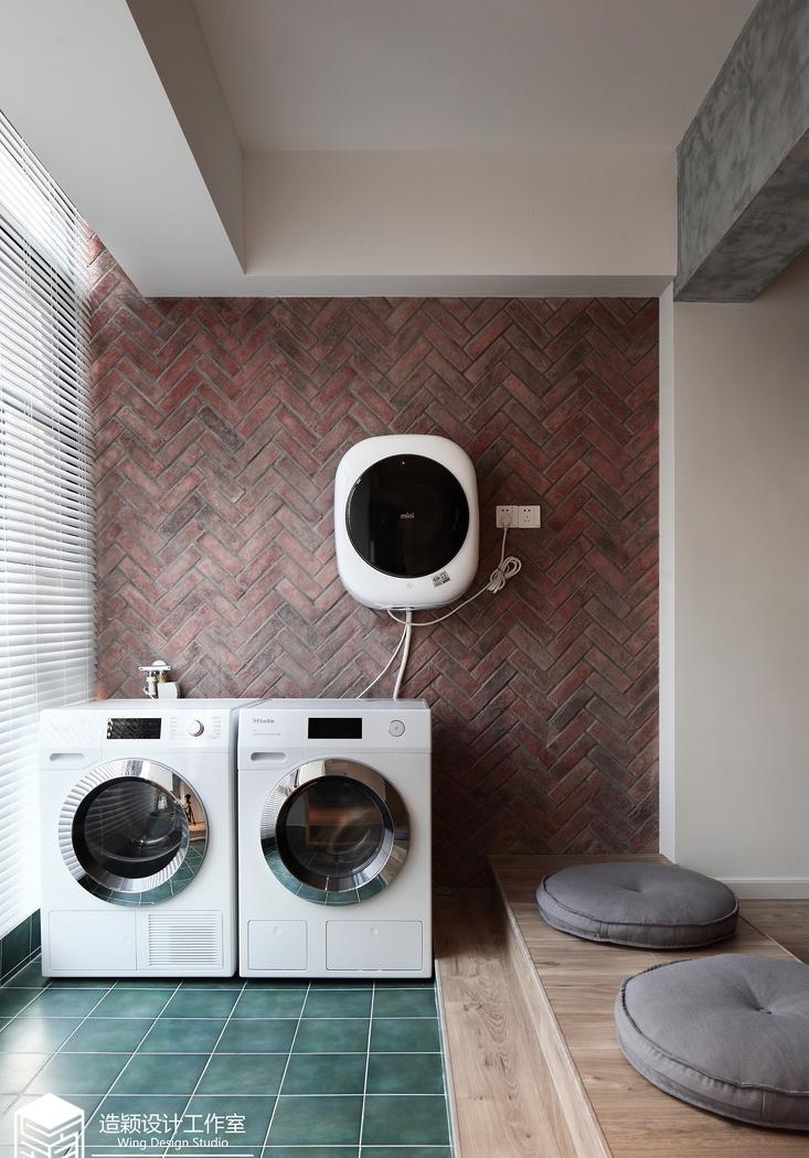 85㎡工业风新居 | 水泥艺术漆、开放式餐厨、亲子互动空间-3