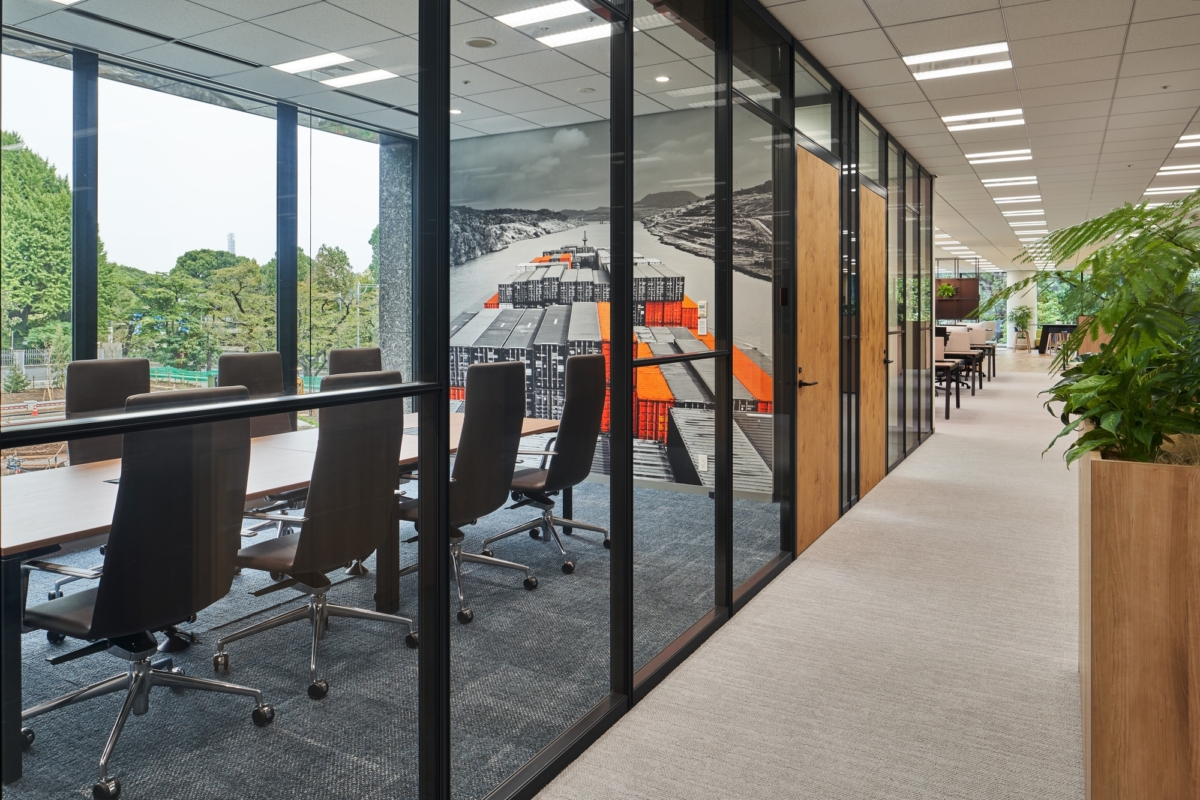 东京 HapagLloyd 办公室设计丨日本东京丨Steven Leach Group-13