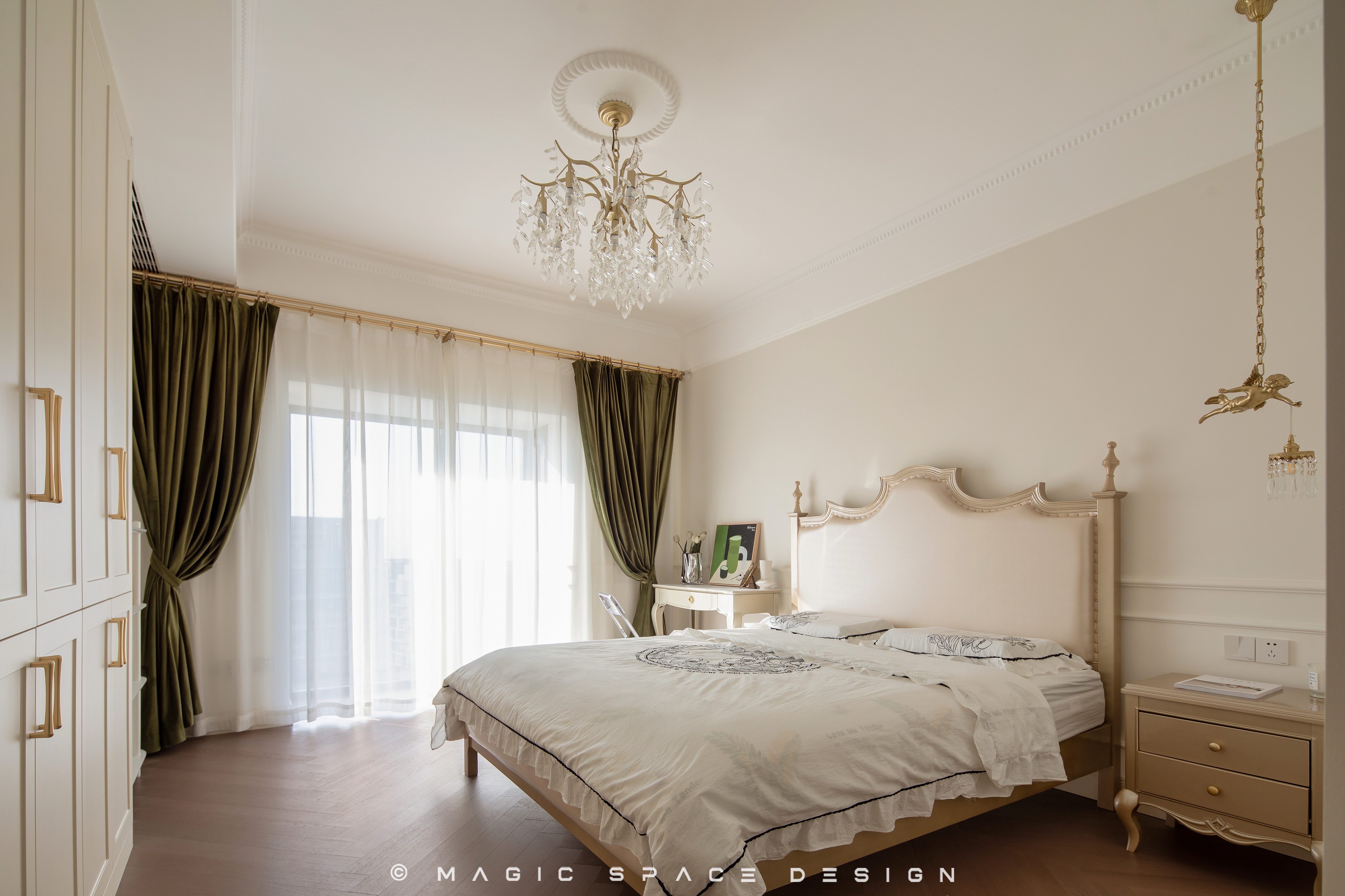 暖阳下的温柔轻法式丨麻吉家装定制-42