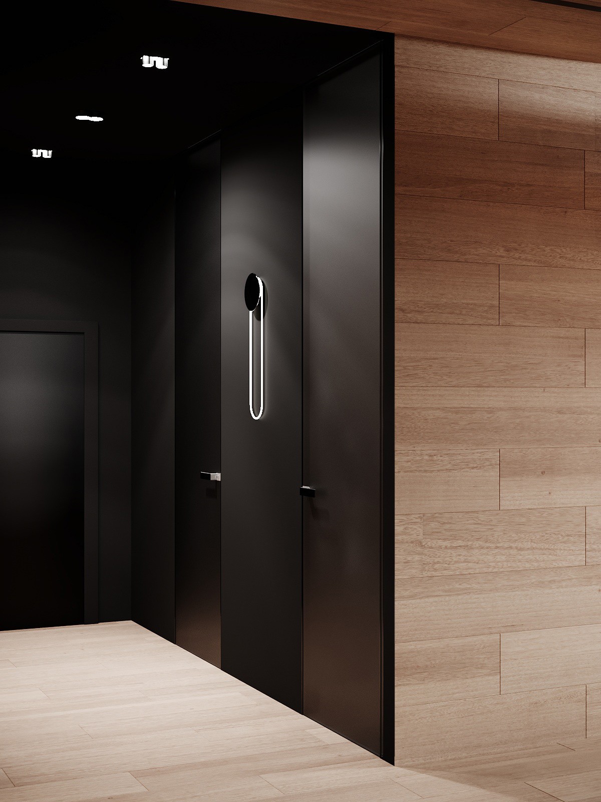 120m²现代风住宅，高级灰与木色的经典搭配-21