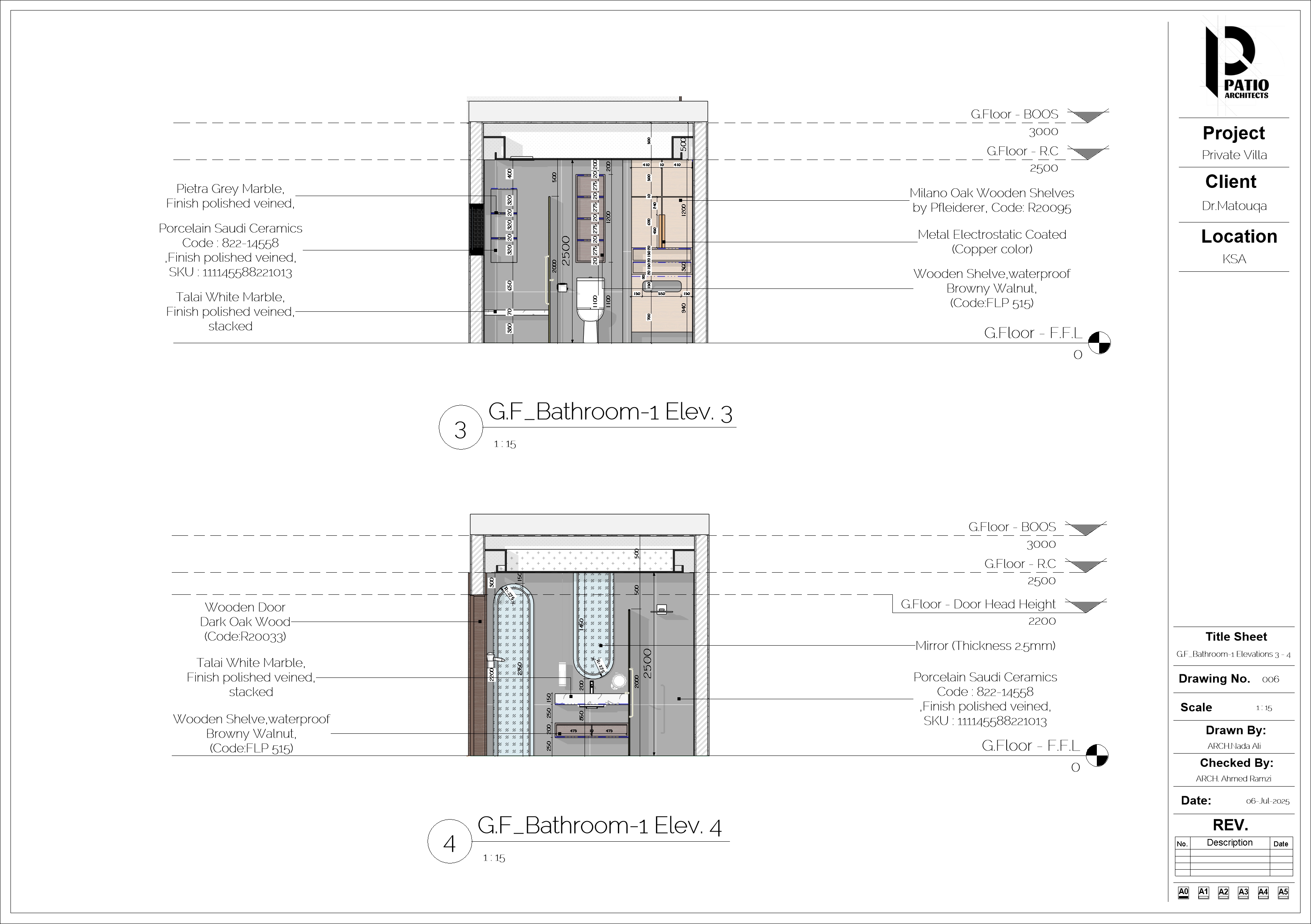 Two Bathrooms Interior Design Concept-7