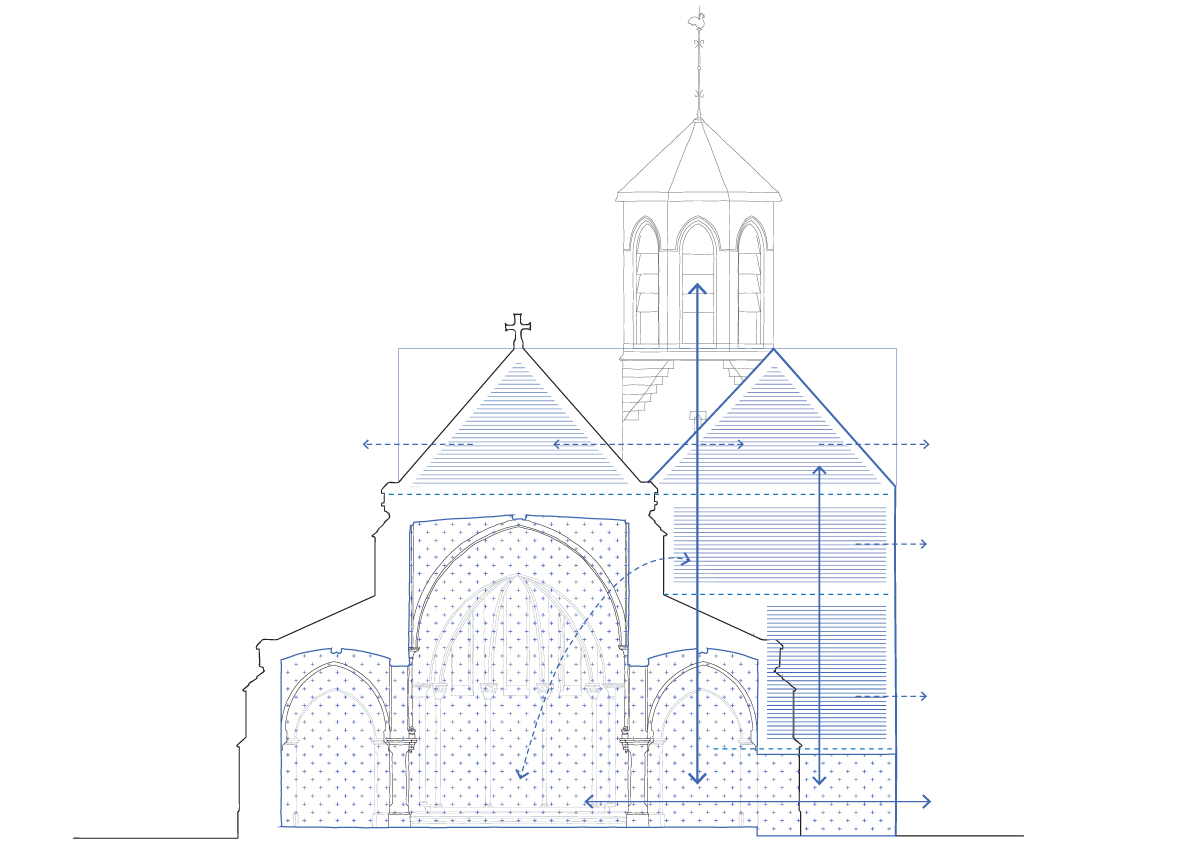前教堂改造为带社区功能的办公楼丨比利时丨OFFICEU architects for urbanity-18