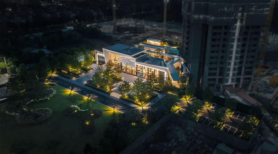 广州中海·左岸澜庭园区丨中国广州丨成都赛肯思创享生活景观设计股份有限公司-6